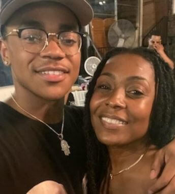 Eva Apio ex-boyfriend Michael Rainey Jr. with his mom.